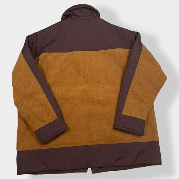 Nike Jordan Cozy Girl Colorblock Jacket Brown Black White size Small DJ2723-204 - Picture 8 of 11